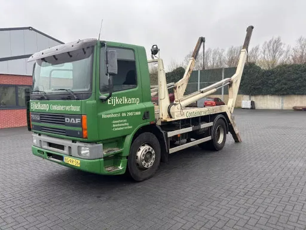 DAF 75 250 + NOOTEBOOM PORTAALARMSYSTEEM